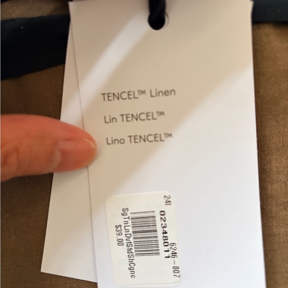 NWT West Elm TENCEL™ Linen Standard Shams - Cognac (2) - Picture 2 of 5